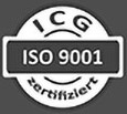 ICG: ISO 9001 zertifiziert